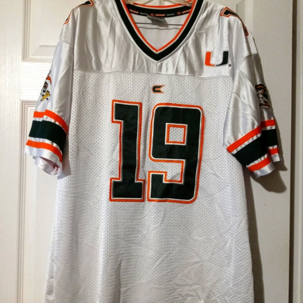 🏈UM FOOTBALL JERSEY CANES SWAGGER🏈